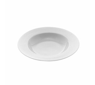 MAKU Porcelánový servírovací hluboký talíř, Ø22 cm